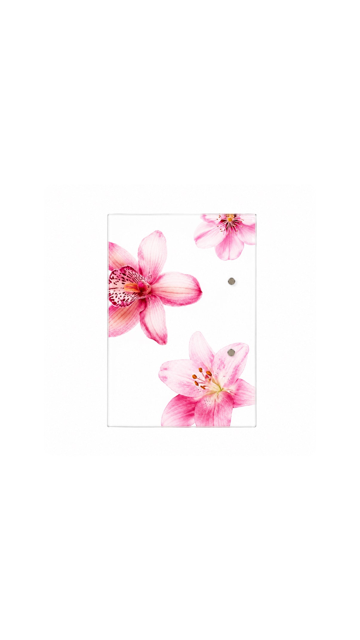Floral lash tile