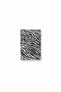 Zebra print lash tile